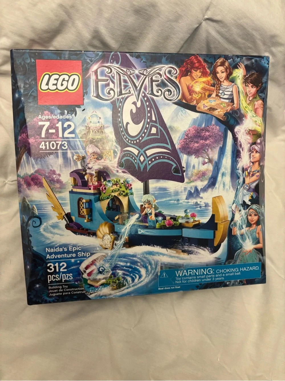 LEGO Elves Naida's Epic Adventure Ship #41074-Retired